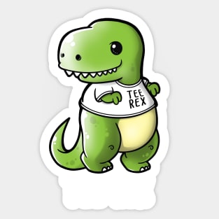 tee rex Sticker